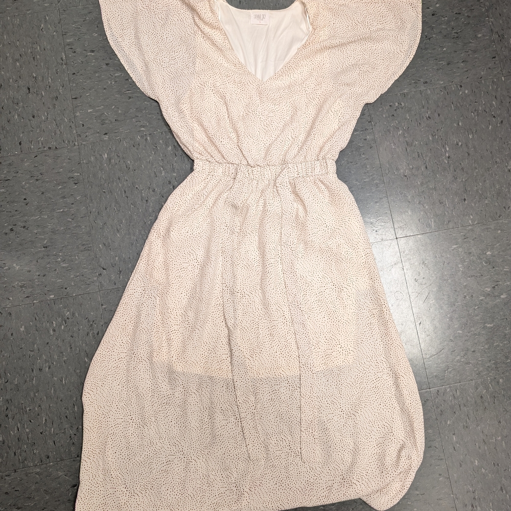 Sienna Sky Cream Midi Dress